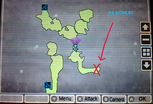 Map of the 4th level of Naraku - Shin Megami Tensei IV