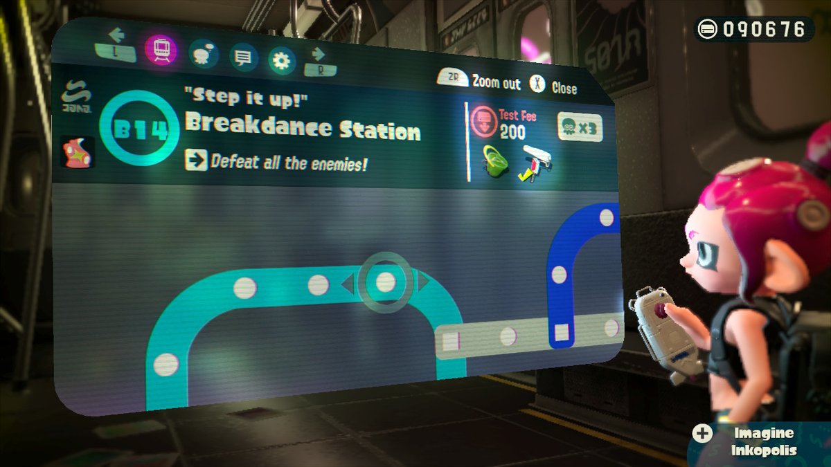 Breakdown Station Map - Splatoon 2 Octo Expansion DLC