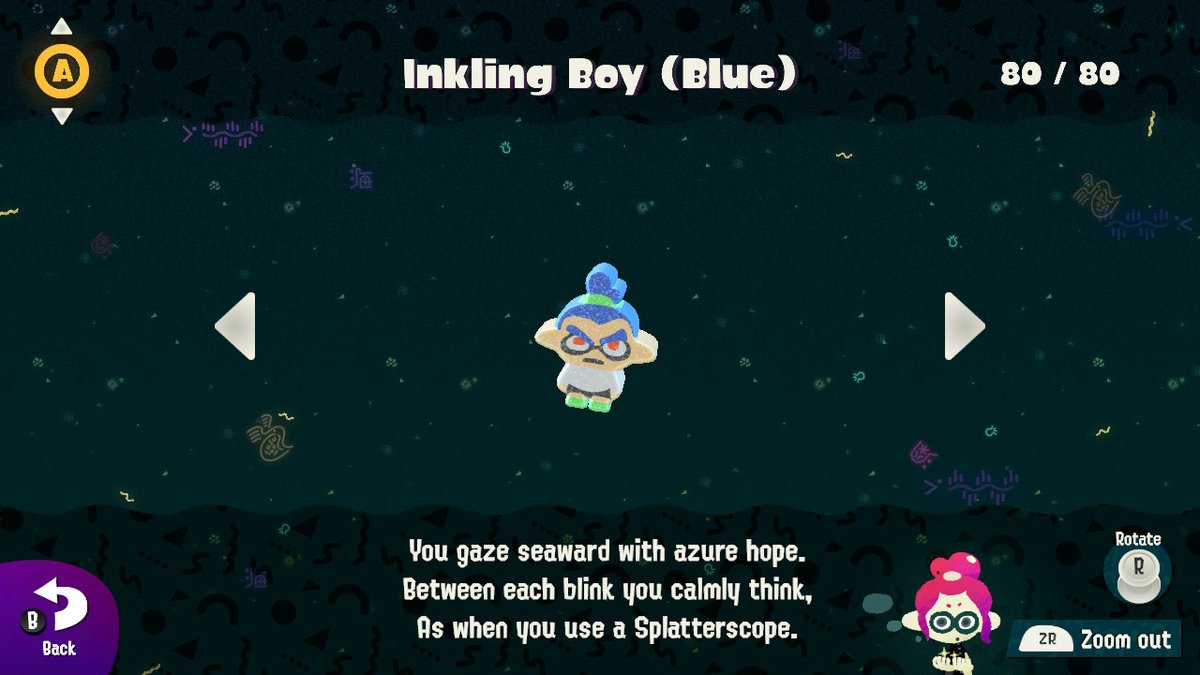 Inkling Boy (Blue) - Splatoon 2 Octo Expansion DLC
