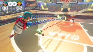 ARMS Hoops Mode Gameplay