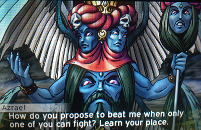 Azrael in Shin Megami Tensei 4: Apocalypse