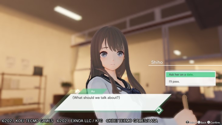 Dating in Blue Reflection: Second Light