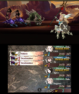 Bravely Default Gameplay