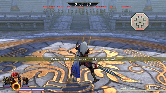 Battling in Challenge Mode in Warriors Orochi 4 Ultimate