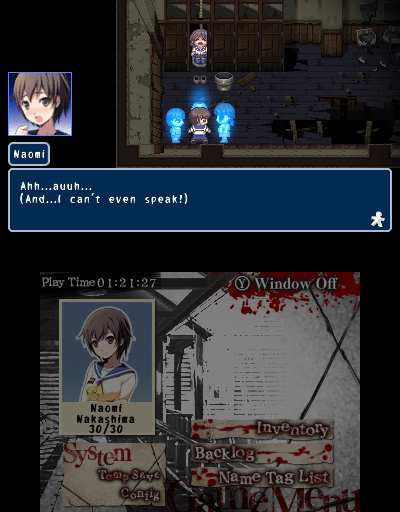 Corpse Party 3DS Gameplay