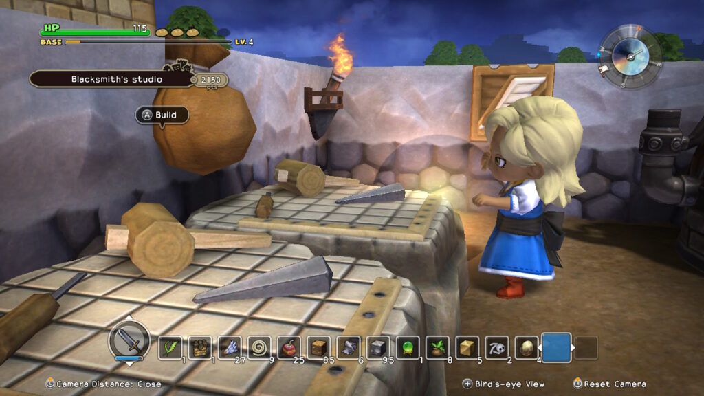 Dragon Quest Builders Townie Building