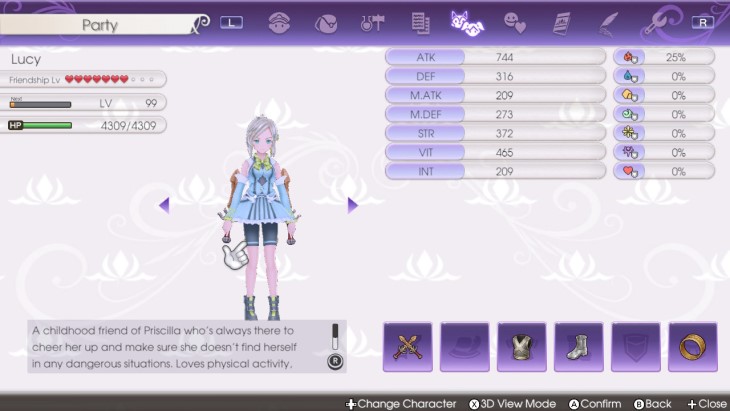 How To Equip Weapons and Armor on Characters in Rune Factory 5