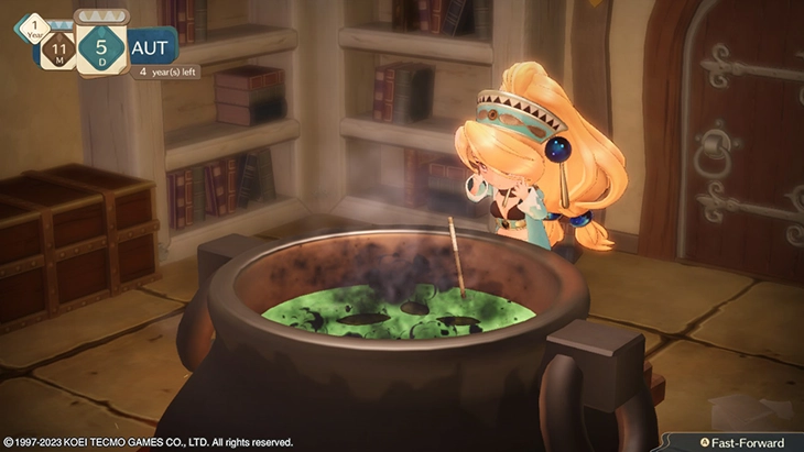 Failed synthesis in Atelier Marie Remake: The Alchemist of Salburg