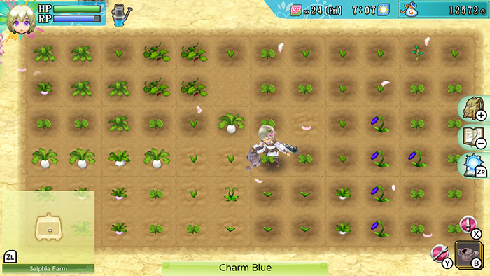 rune factory 4 sickle crop level