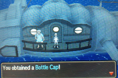 Getting bottle cap at Steelix boat in Pokemon Sun/Moon