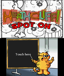 Heathcliff: Spot On 3DS Gameplay