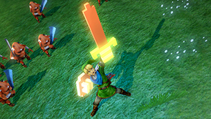 Hyrule Warriors 8-bit sword and shield