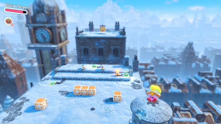 Kirby and the Forgotten Land - Tower View