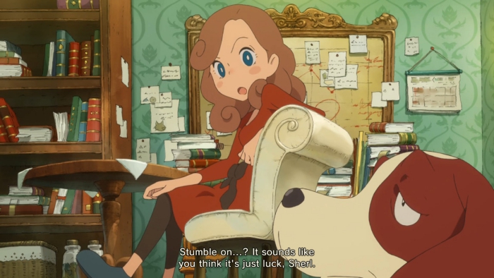 Layton Mystery Journey Another Cutscene