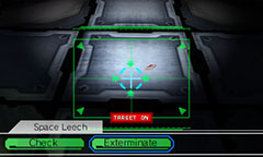 Leeches in Starship Damrey for Nintendo 3DS