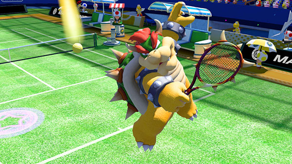 Bowser - Mario Tennis Ultra Smash Gameplay