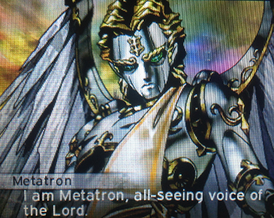 Metatron's in Shin Megami Tensei IV: Apocalypse