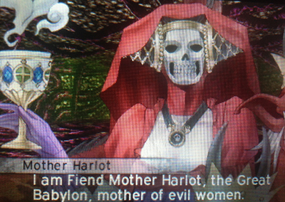 Mother Harlot in Shin Megami Tensei IV: Apocalypse