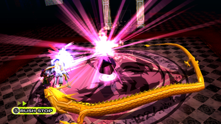 Using a Fusion Attack in Persona 4 Golden