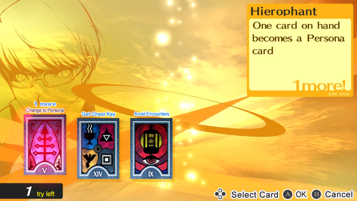 Getting rewards in Shuffle Time in Persona 4 Golden