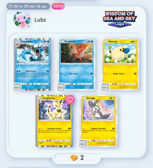 Pokemon TCGP Wishlist Wonder Pick