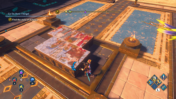 Puzzle challenge in Immortals Fenyx Rising