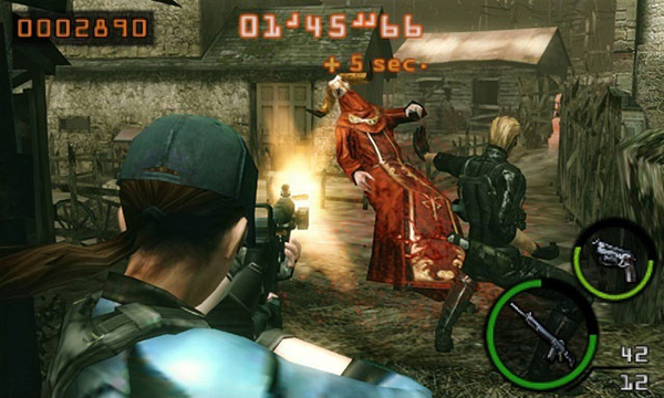 resident evil mercenaries 3ds