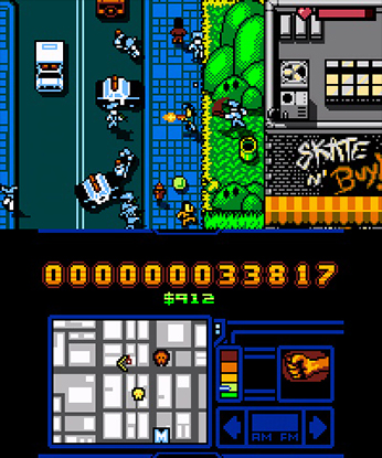 Retro City Rampage DX Gameplay