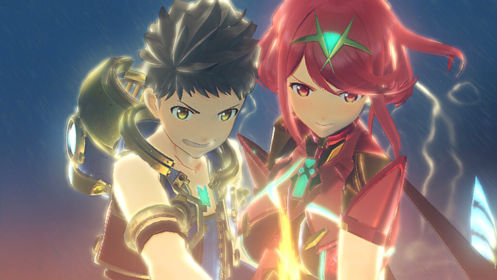 xenoblade chronicles 2 wallpaper rex and pyr