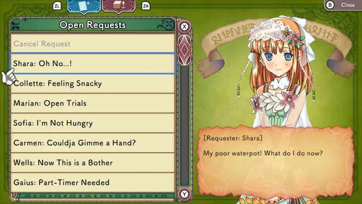 Side quests in Rune Factory 3