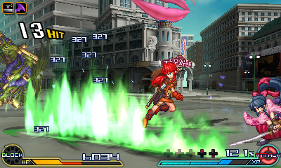 Project X 2 Sakura and Gemini Normal Attack 2