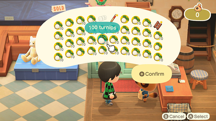 animal crossing buying