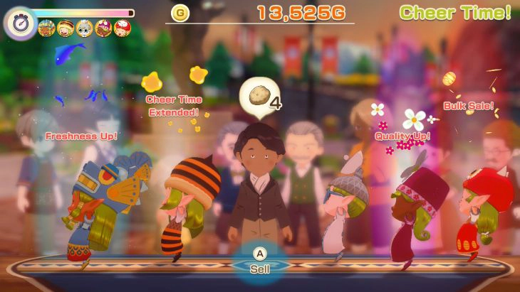 Cheer Time in Story of Seasons: Grand Bazaar