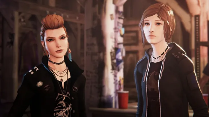 Two female characters from Life is Strange Remastered
