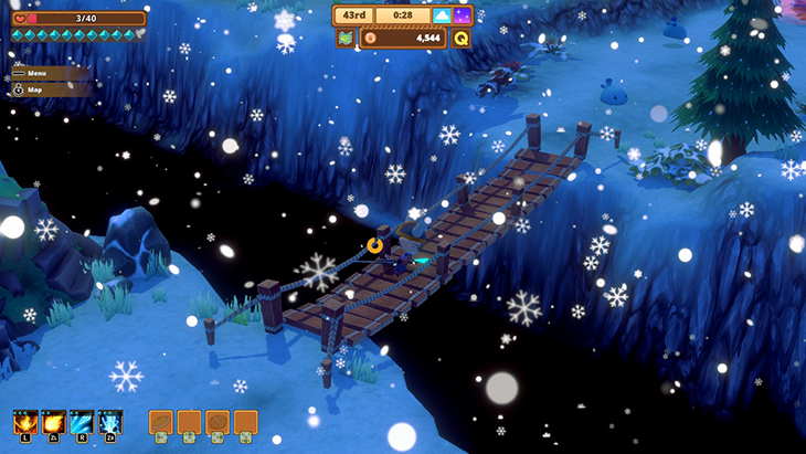 Winter Map in Kitaria Fables
