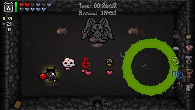 Boss fight in Binding of Isaac Afterbirth+