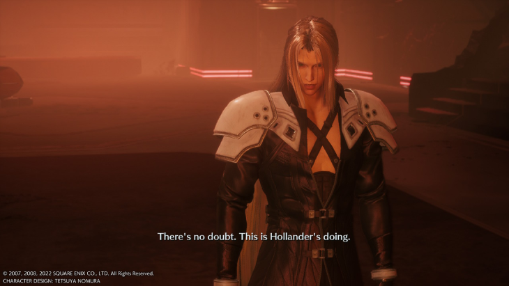 Fighting alongside Sephiroth in Crisis Core: Final Fantasy VII Reunion.
