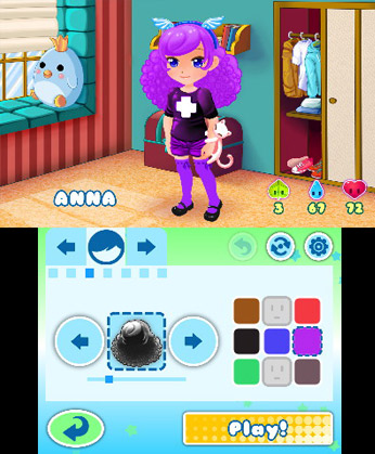 Dress To Play: Magic Bubbles 3DS Gameplay