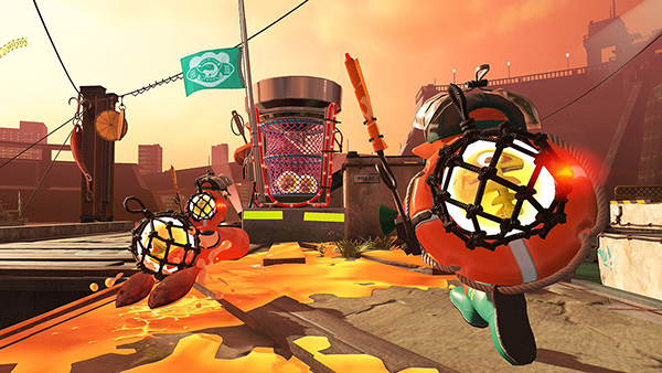 Egg basket - Salmon run