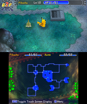 Pokémon Mystery Dungeon: Gates to Infinity Gameplay