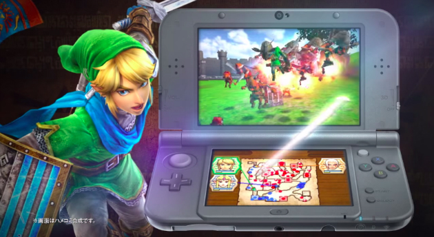 Hyrule Warriors gameplay on 3DS!