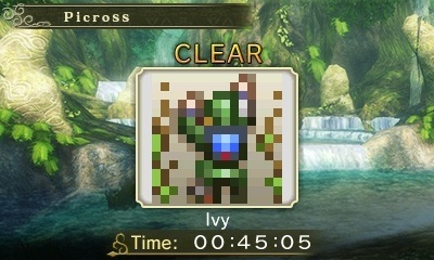 zelda picross