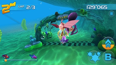 Jett Tailfin Gameplay (Wii U)