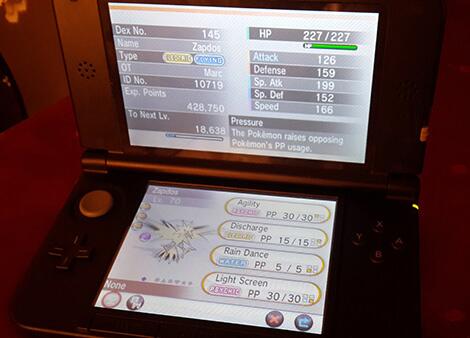 Perfect 5-6 IV Kalos born Zapdos in Pokemon X/Y