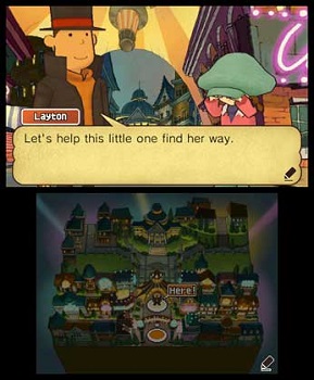 Professor Layton and the Miracle Mask Gameplay