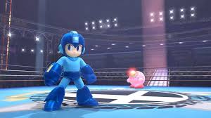 Mega Man and Kirby in Super Smash Bros 4