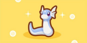 Dratini in Magikarp Jump