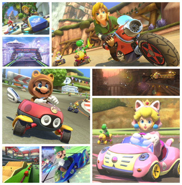 Mario Kart 8 The Legend of Zelda DLC