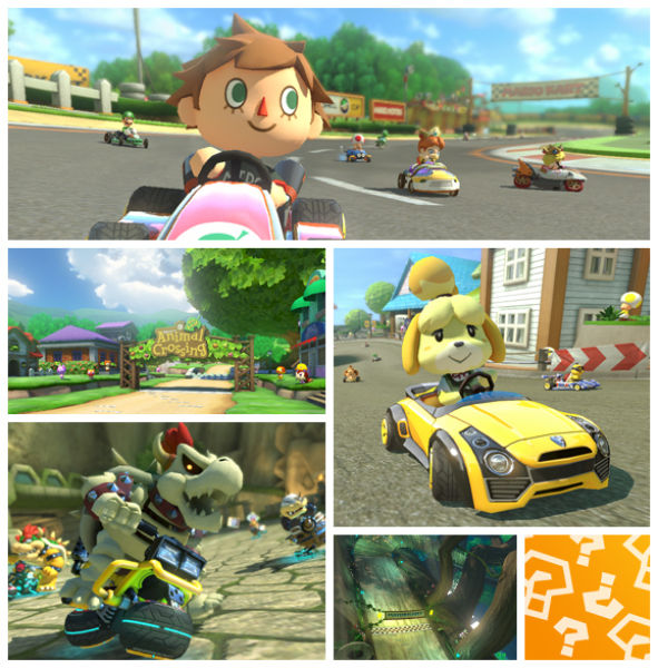 Mario Kart 8 Animal Crossing DLC