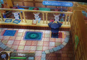 Multiplayer Clerk in Fantasy Life